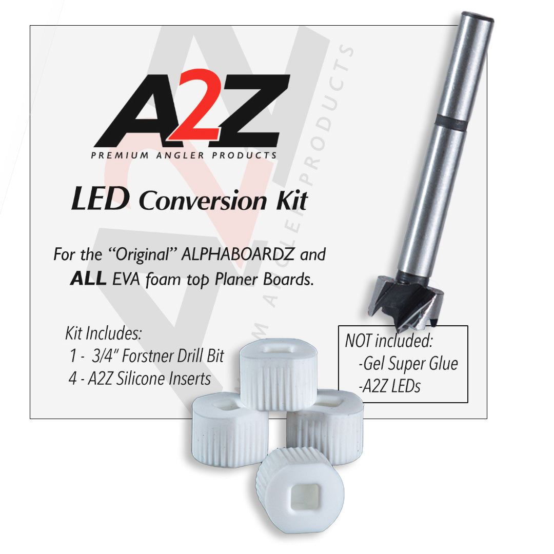 A2Z LED Conversion Kit with Drill Bit | Alphaboardz